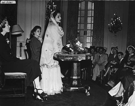 begum liaquat ali khan addressing washingtons junior league harry