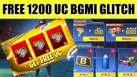 OMG LIVE BUY UC Free 1200 UC Glitch In Bgmi Bgmi Notice Remove