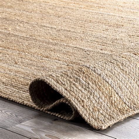 Sisal Rug Natural Jute Rug Braided Jute Rectangle Rug Eco Etsy