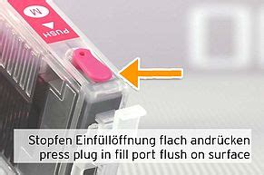 Nachfüllanleitung Fill In Patronen Epson 29