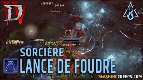 Meilleur build Sorcière Diablo 4 Saison 5 lance de foudre pour la fin