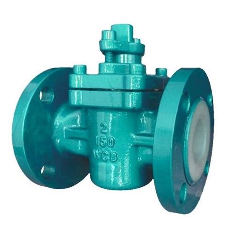 PTFE Lined Plug Valve Manufacturer PTFE FEP PFA Lined Plug Valve