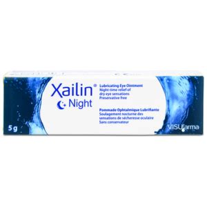 Buy Xailin Night Eye Ointment 5g Online | My Pharmacy UK