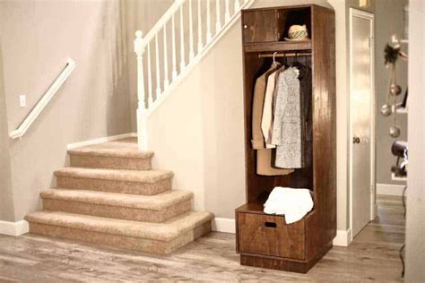 How to Build a DIY Entryway Locker with Storage - TheDIYPlan