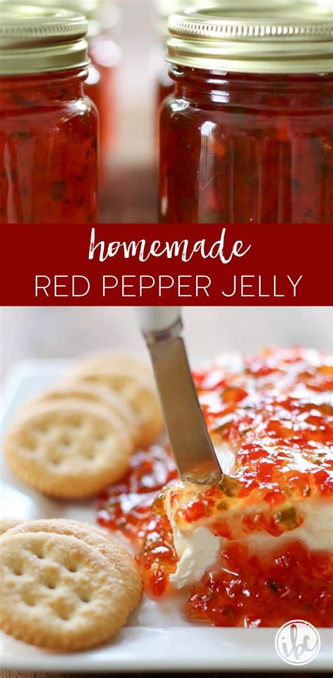 Red Pepper Jelly Homemade Red Pepper Jelly And Appetizer Recipe Artofit