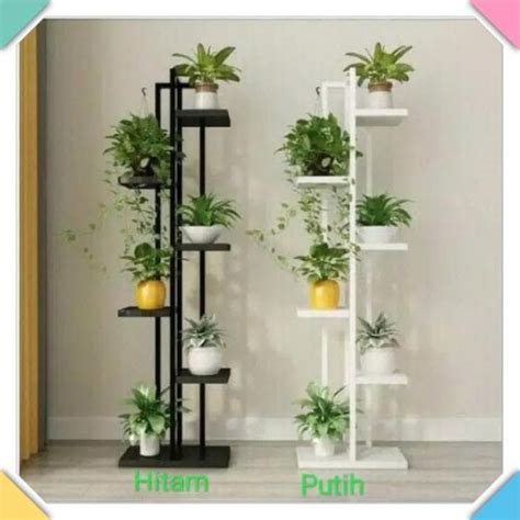 Jual Rak Standing Pot Besi Susun Rak Pot Tanaman Bunga Hiasan