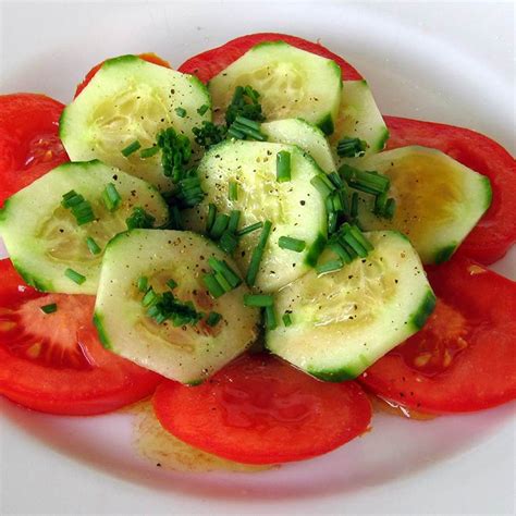 Recette Salade De Concombres Et Tomates Hot Sex Picture