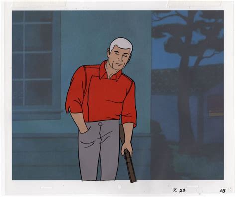 Jonny Quest Terror Island Race Bannon Production Cel Id Mar23100