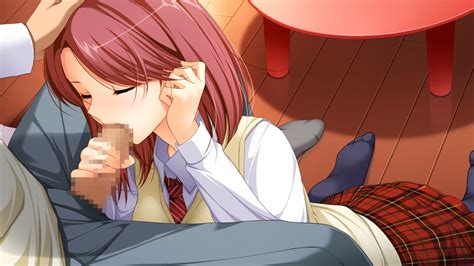 Rule 34 Censored Closed Eyes Fellatio Frill Gakuen Taima Game Cg Hair