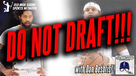 Do Not Draft Players For NBA Fantasy Basketball Top 8 Massive Busts