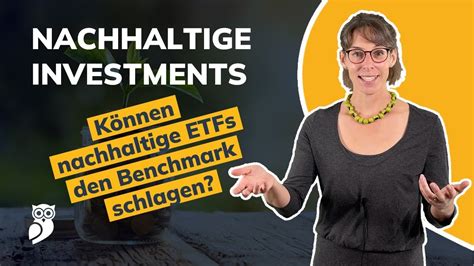 Mehr Rendite Mit Nachhaltigen ETFs Wir Vergleichen ESG ETFs Mit Dem S