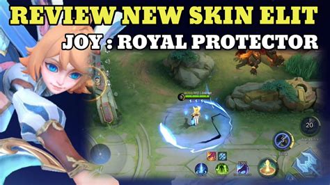 REVIEW SKIN ELIT JOY TERBARU INI ROYAL PROTECTOR MLBB YouTube