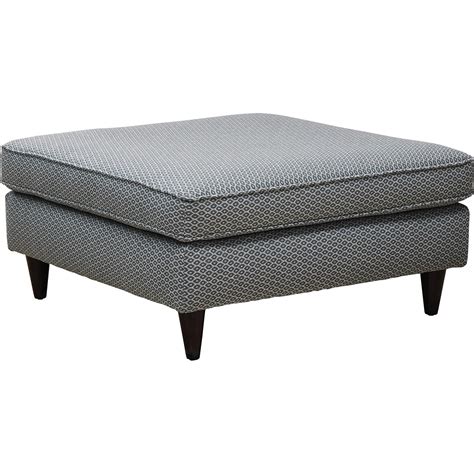 Southern Furniture 170 Nimbus Glass Square 170 Square Cocktail Ottoman