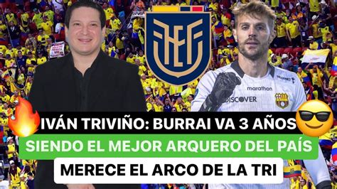 Triviño Burrai tiene 3 años siendo el mejor arquero del Ecuador y