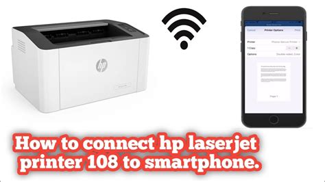 How To Connect Hp Laser 108 Printer To Smartphone How To Find Wifi Password Of Hp 108 Laser