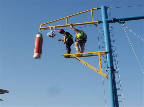 Giant swings are popular with camps and adventure parks as an ...