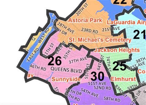 Queens School District Map Alexia Lorraine