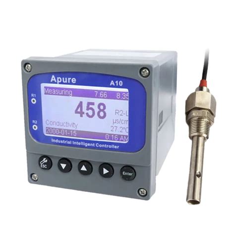 Apure Online Industrial Ec Conductivity Tds Controller Meter For