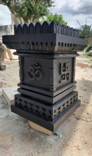 black stone tulsi vrindavan  rs piece stone tulsi pot