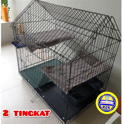 Jual Kandang Kucing Atap Jumbo Besar Shopee Indonesia