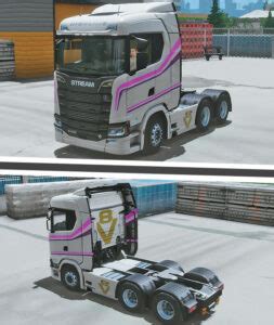 Skins Scania S Faixas Scania Anos Brasil Wtds