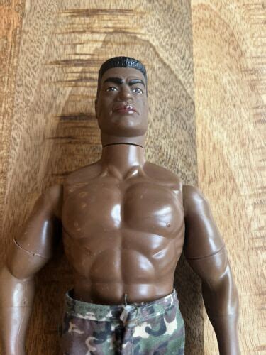 Vintage Gi Joe Hasbro 1992 African American Black 12 Action Figure