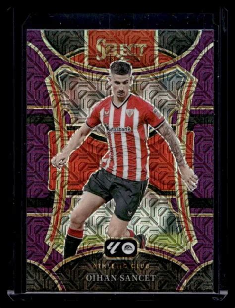 2023 24 PANINI SELECT La Liga Mezzanino Viola Mojo Prizm Oihan Sancet