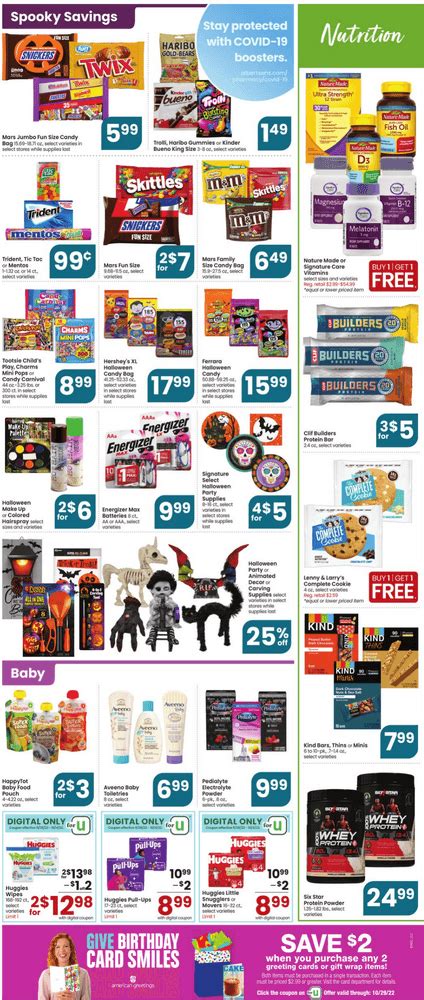 Albertsons Weekly Ad Sep 28 – Oct 04, 2022