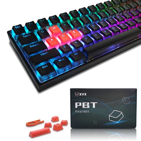 Buy XVX Pudding Keycaps PBT Keycaps 165 Key Set Double Shot PBT