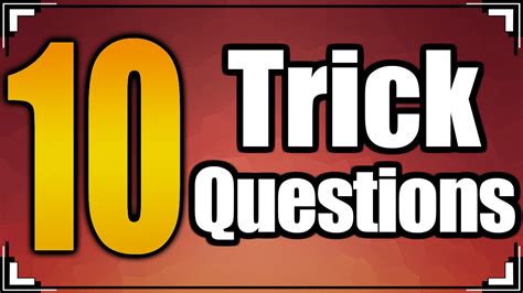 Can You Answer These 10 Trick Questions Only A Genius Can Pass This