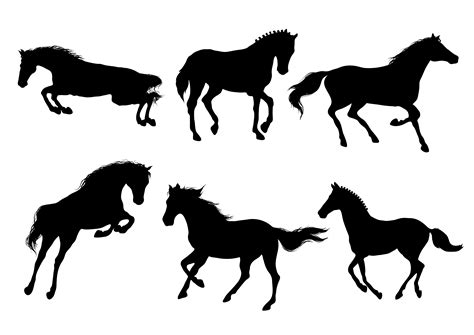 Running Horse Silhouette SVG