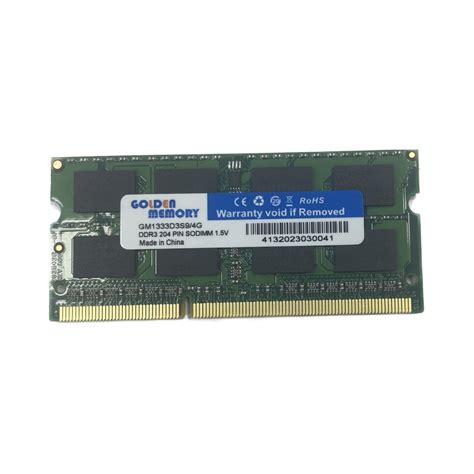 قیمت و خرید رم لپ تاپ Ddr3 تک کاناله 1333 مگاهرتز 10600s گلدن مموری مدل