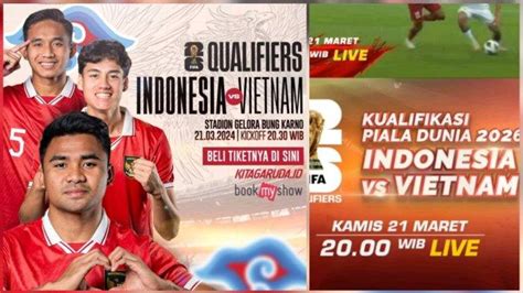 Jadwal Jam Tayang Live Rcti Dan Streaming Bola Timnas Indonesia Vs