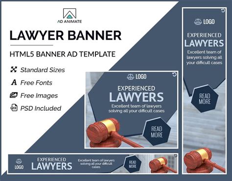 Lawyer Banner Ps011 Adanimate