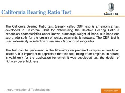 Ppt California Bearing Ratio Cbr Method Powerpoint Presentation