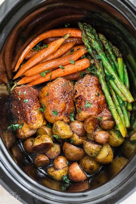 Crock Pot Chicken And Vegetables Recipes