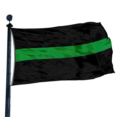 Thin Green Line Flag | FlagandBanner.com