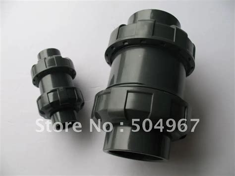 Hot Sale 2 Upvc Double Ball Check Valves In Valve From Home