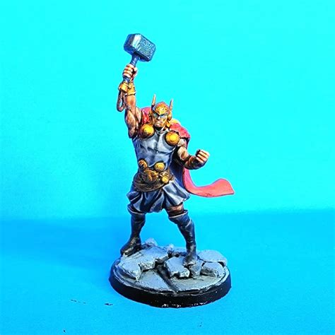 Marvel Crisis Protocol Thor Painted By Ben Tuite May Wargaming Hub