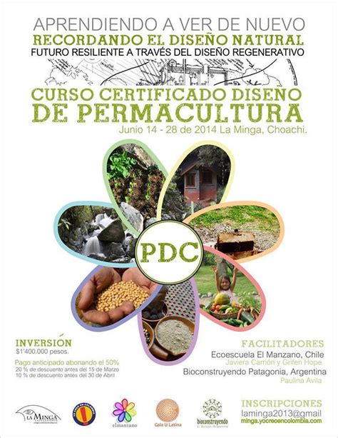 Curso Certificado De Dise O De Permacultura Pacto Mundial Consciente