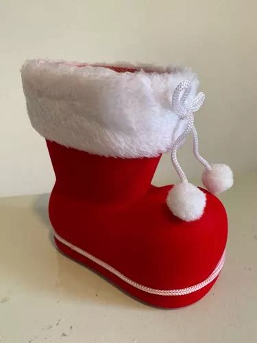 Meia Papai Noel Decorativa Enfeite Natalino Bota Natal MercadoLivre