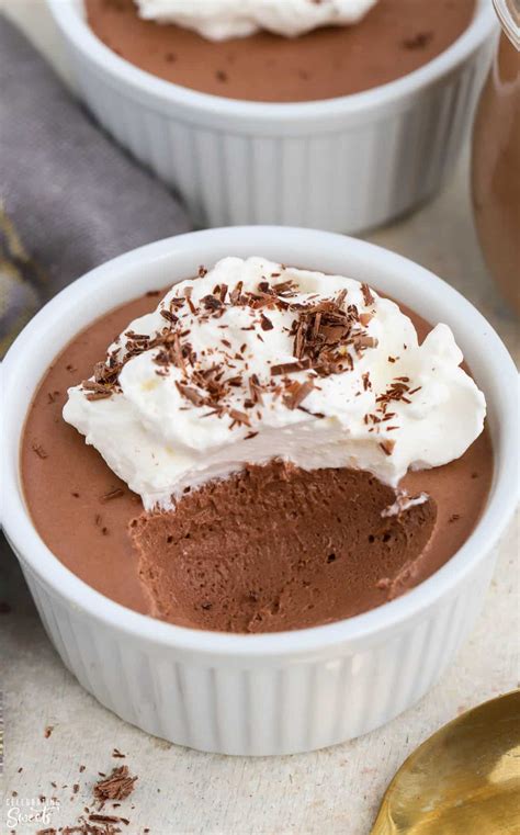 Chocolate Mousse Quick Easy Celebrating Sweets