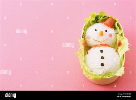 Japanese style character lunch box Stock Photo - Alamy