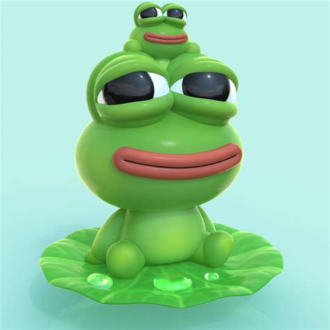 Lazy Frog Clip Art