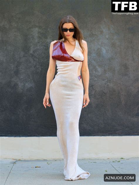 Julia Fox Sexy Seen Braless Flaunting Her Hot Figure In A See Through Dress In Los Angeles Aznude