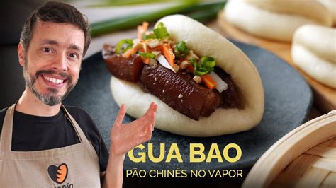 GUA BAO Receita fácil de pão chinês cozido no vapor YouTube