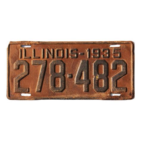 Illinois Mancave License Plates