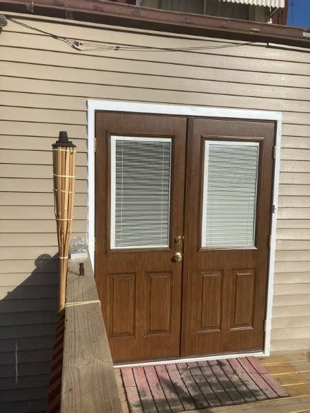 Sliding Patio Door To Double Door Defender Steel Door And Window Company Chicago