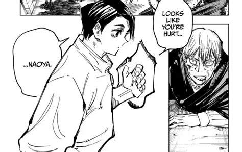 「choso was just waiting for a chance to use naoya's own words」JUJUTSU