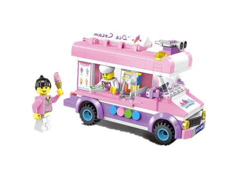 Конструктор Фургон с мороженым купить | Цены аналога Lego